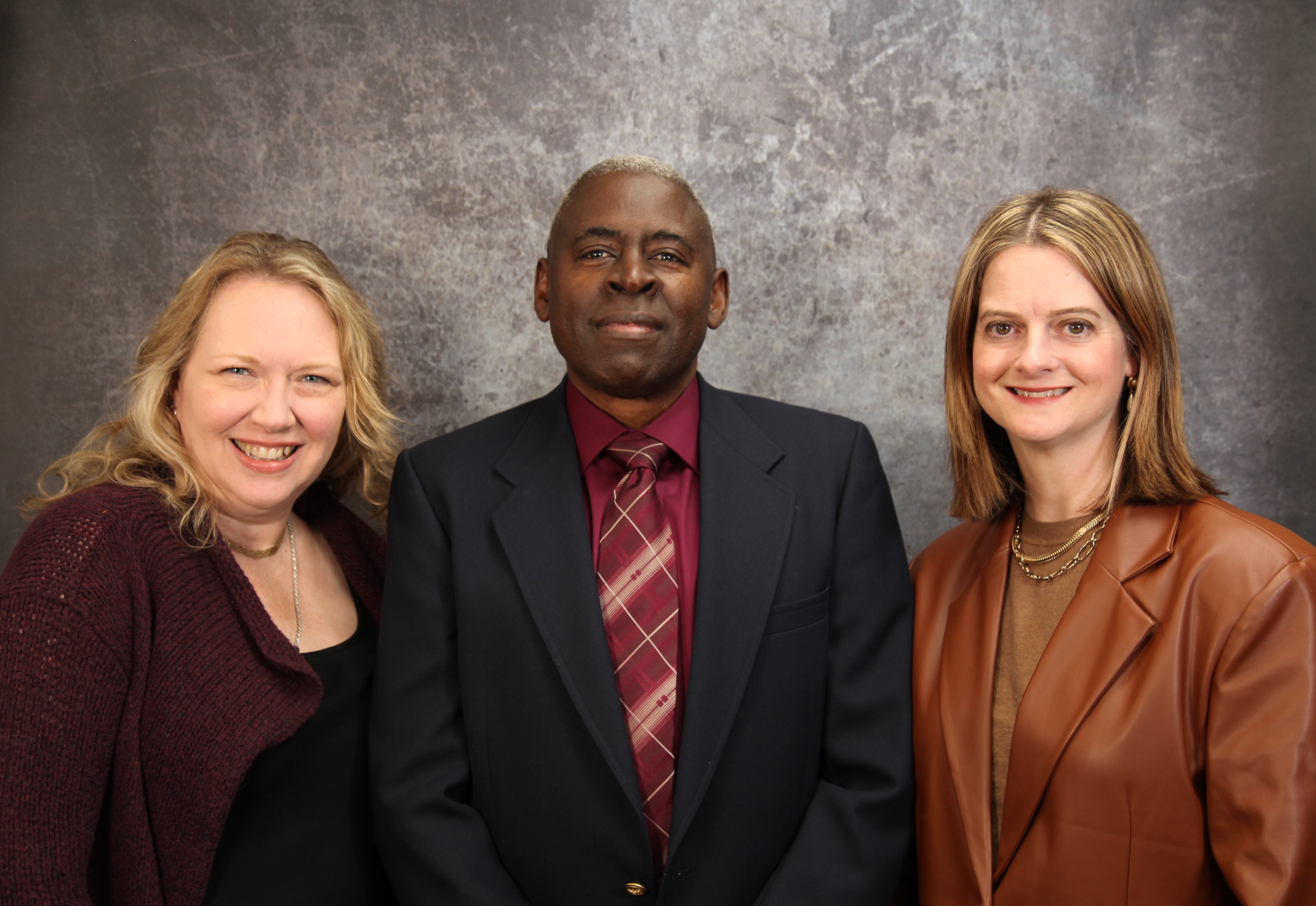 Dianne Smith, Henry McNair, and Katrina Berg