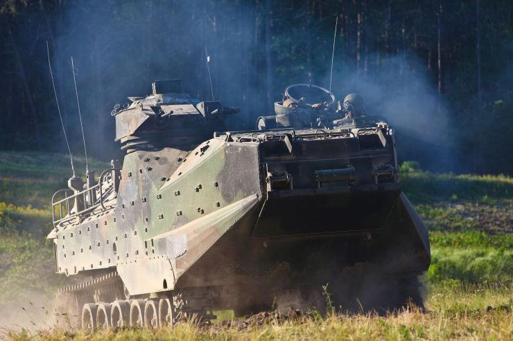 Marine Corps AAV amphibious vehicles