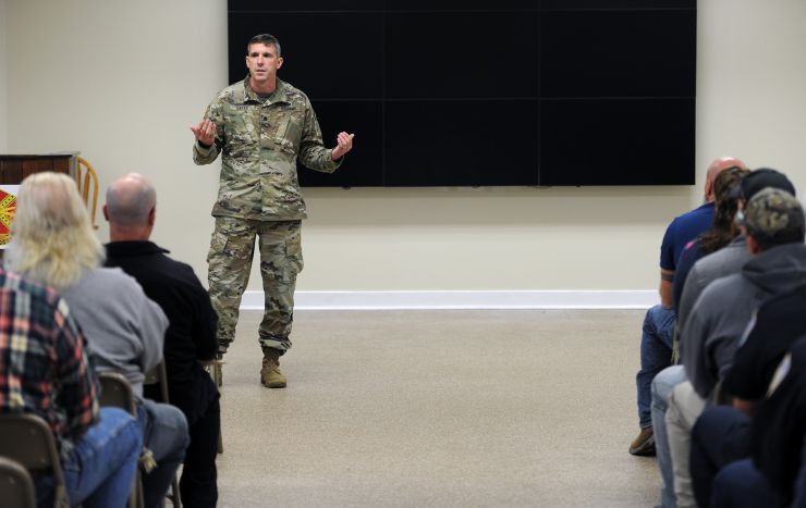 Garrison Commander Lt. Col. Michael E. Gates praised the awardees for their selfless, dedicated service to the post and the Army.