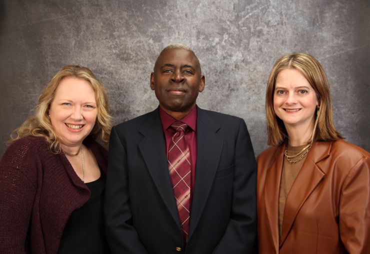 Dianne Smith, Henry McNair, and Katrina Berg