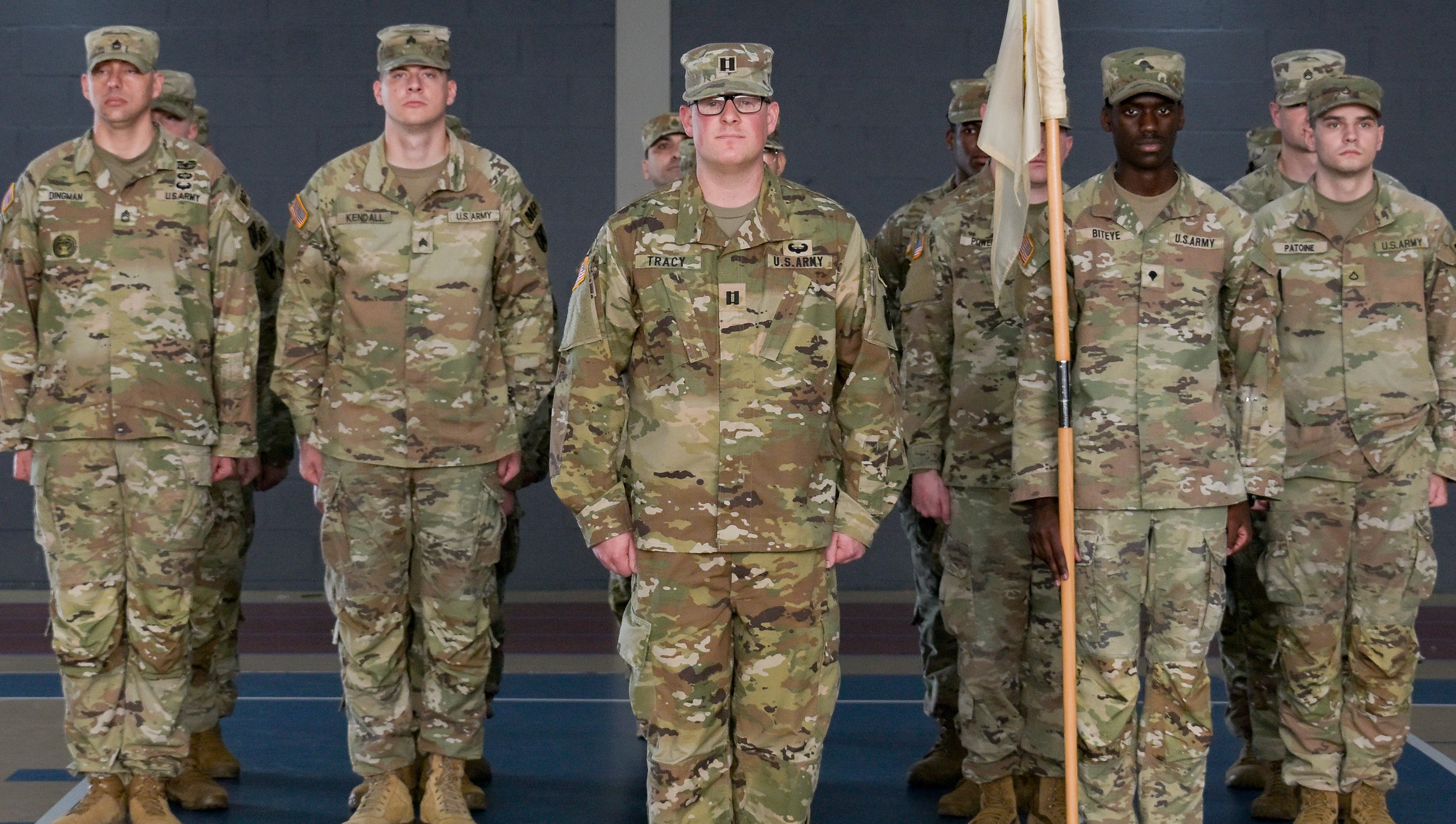Headquarters Headquarters Company welcomed a new commander!