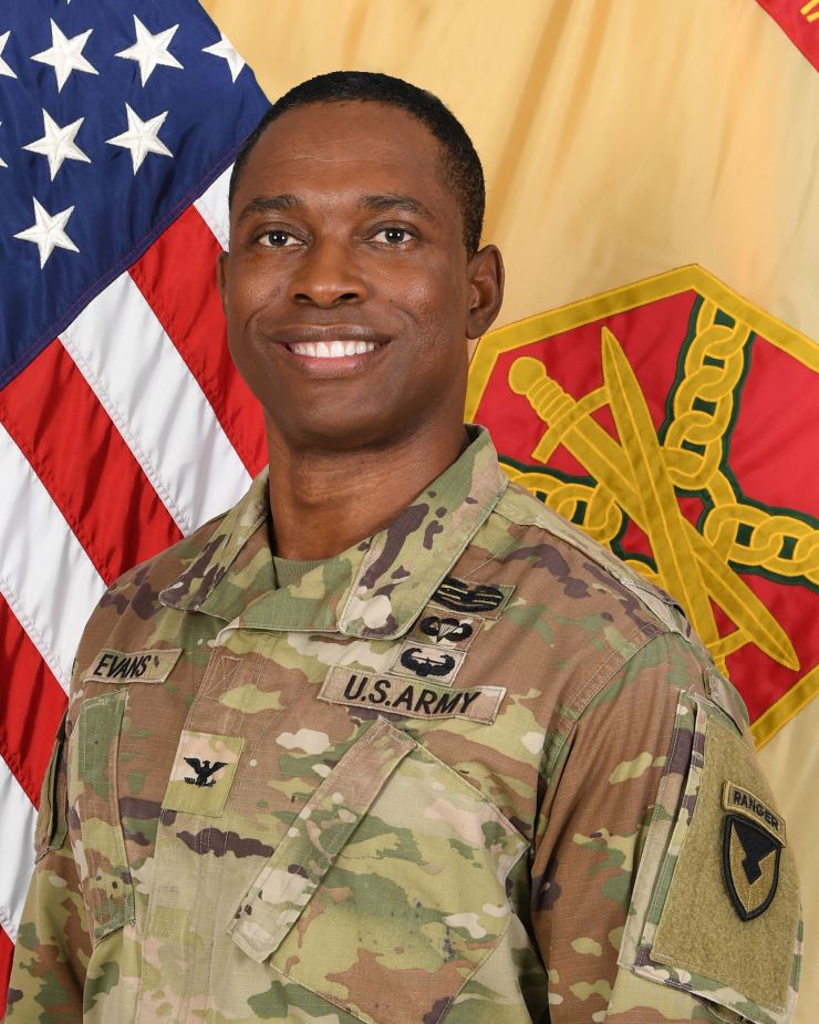 Colonel Jerel D. Evans Garrison Commander, Fort Moore
