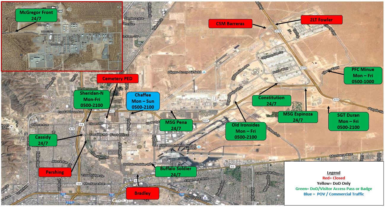 Directions To Fort Bliss