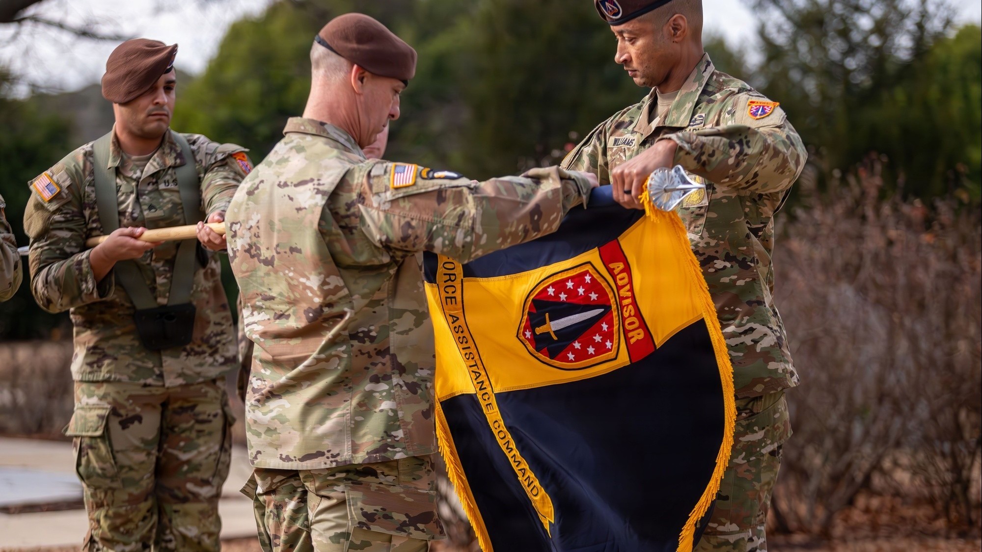 Security Force Assistance Command Headquarters Inactivates at Fort Bragg
