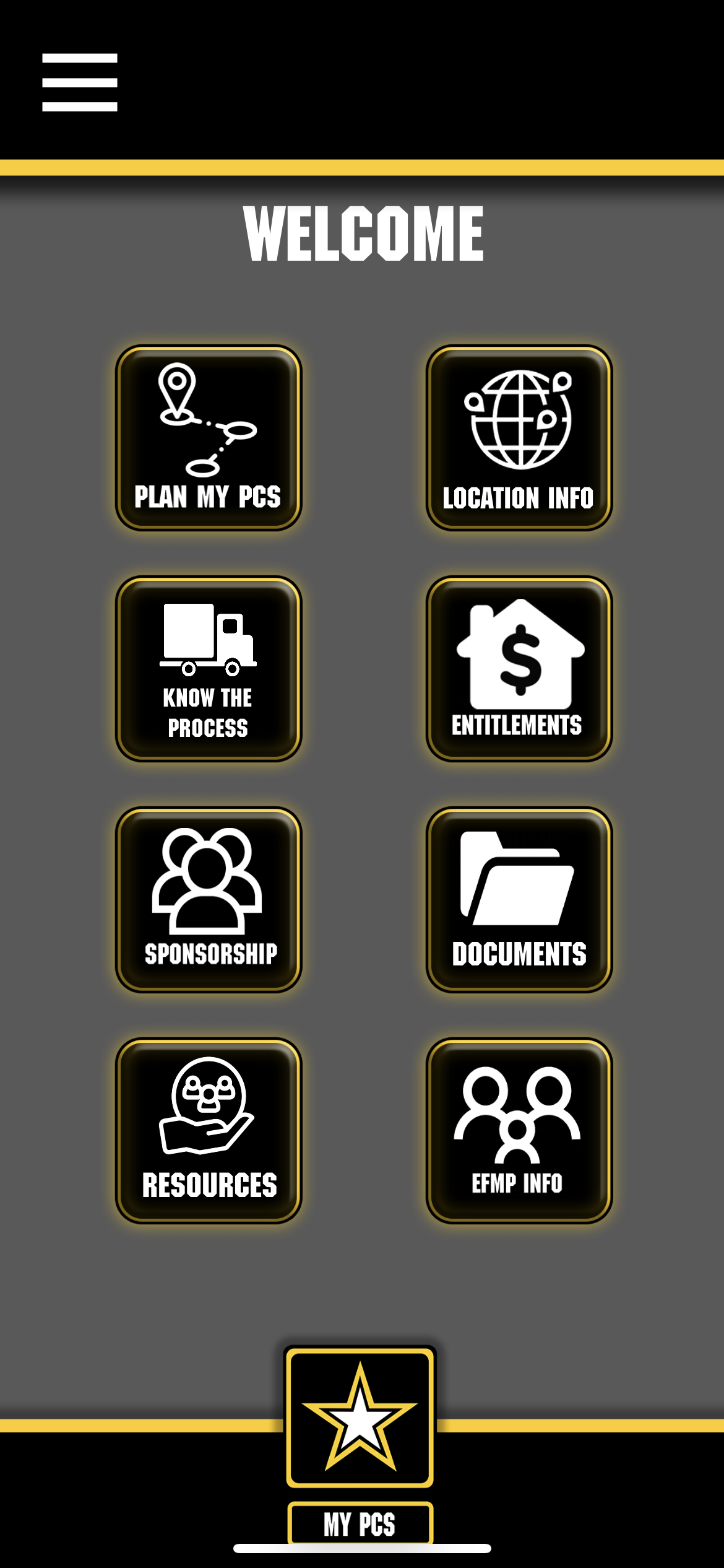 My Army PCS Welcome.PNG