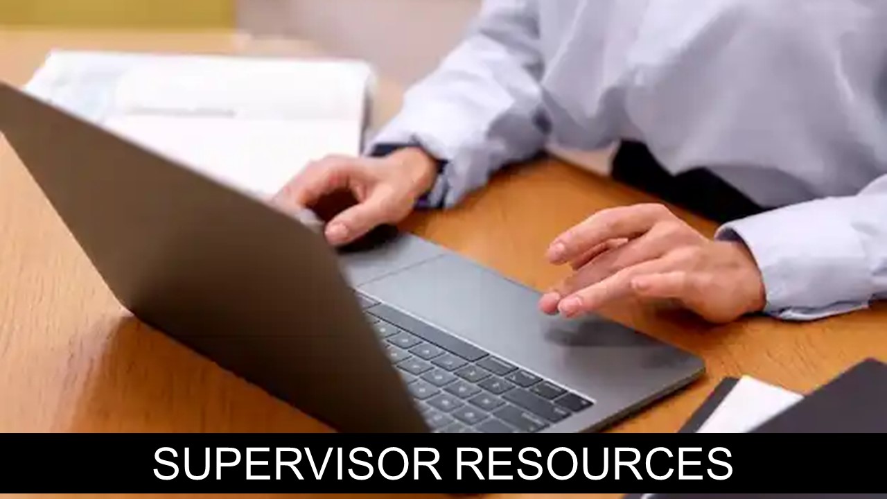 Supervisor Resources