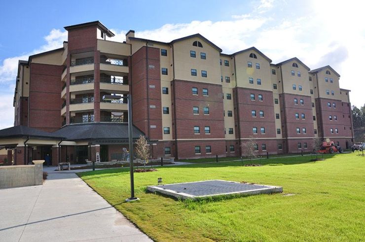 Barracks on Fort Bragg