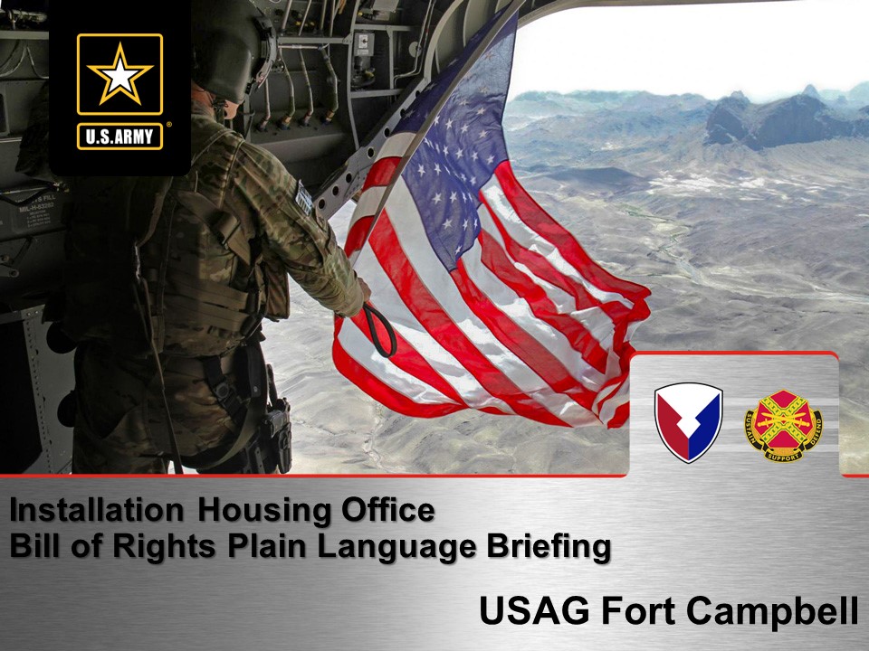 Housing Bill of Rights Plain Language Brief 