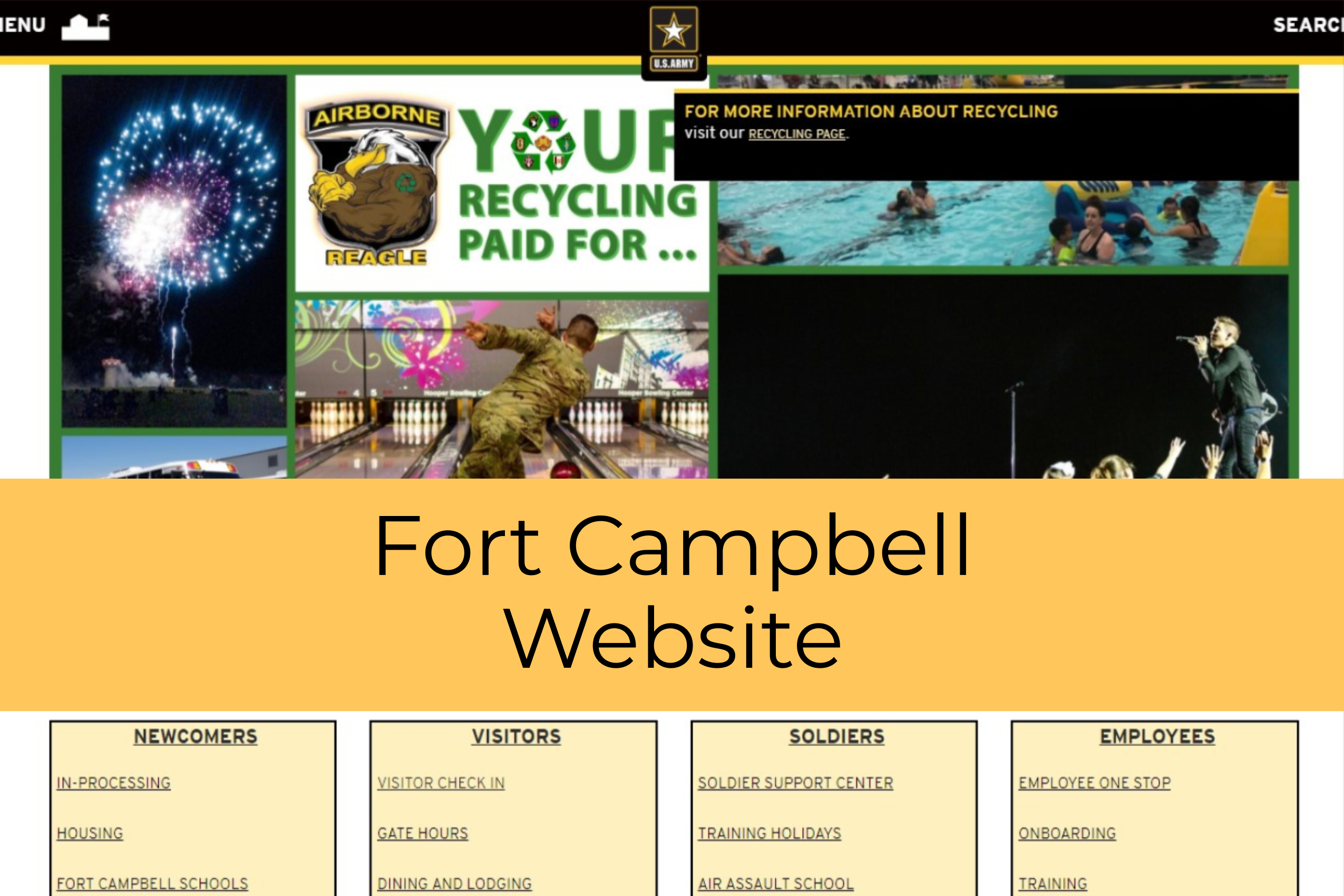 Fort Campbell Website