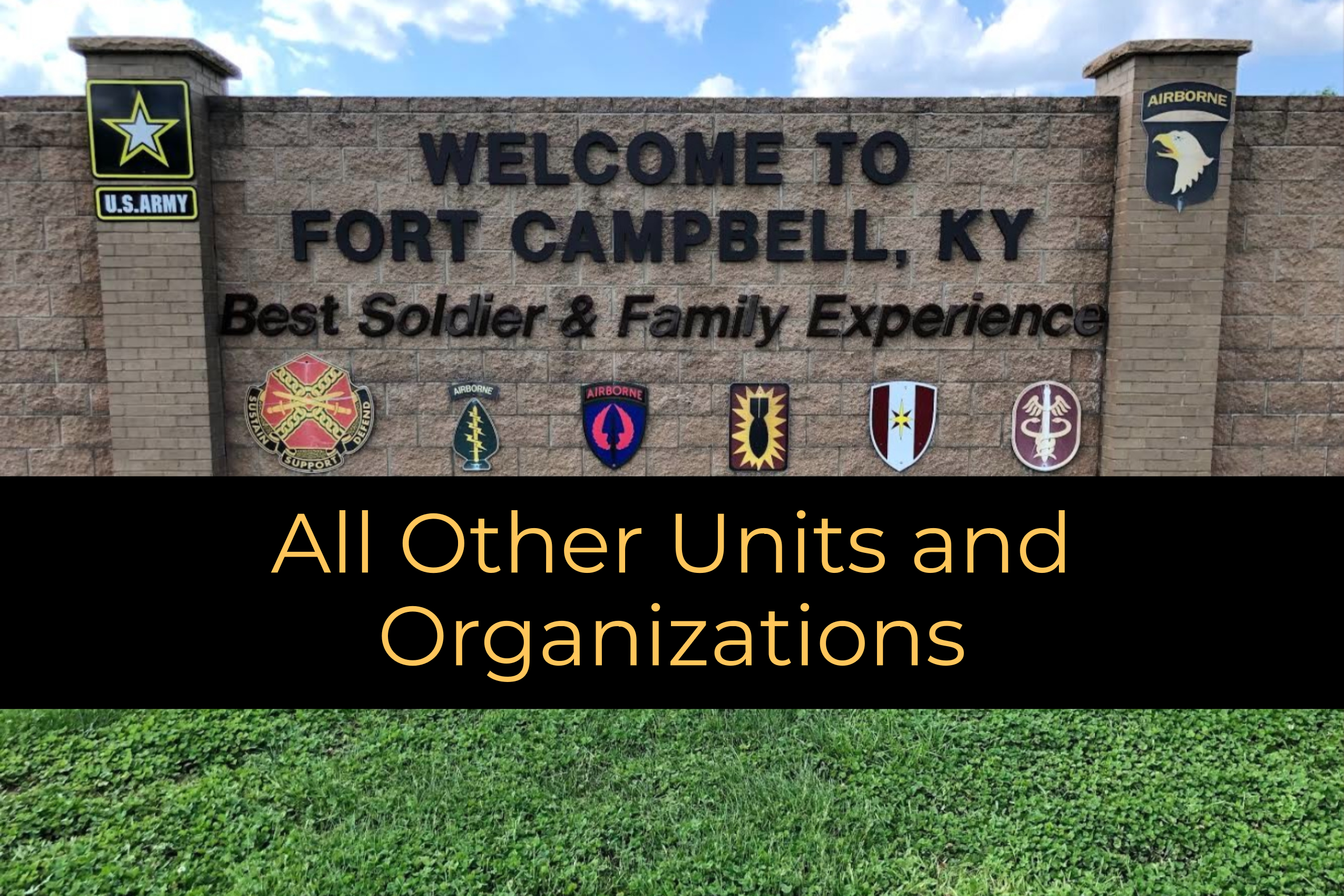 All Other Units and Organizations