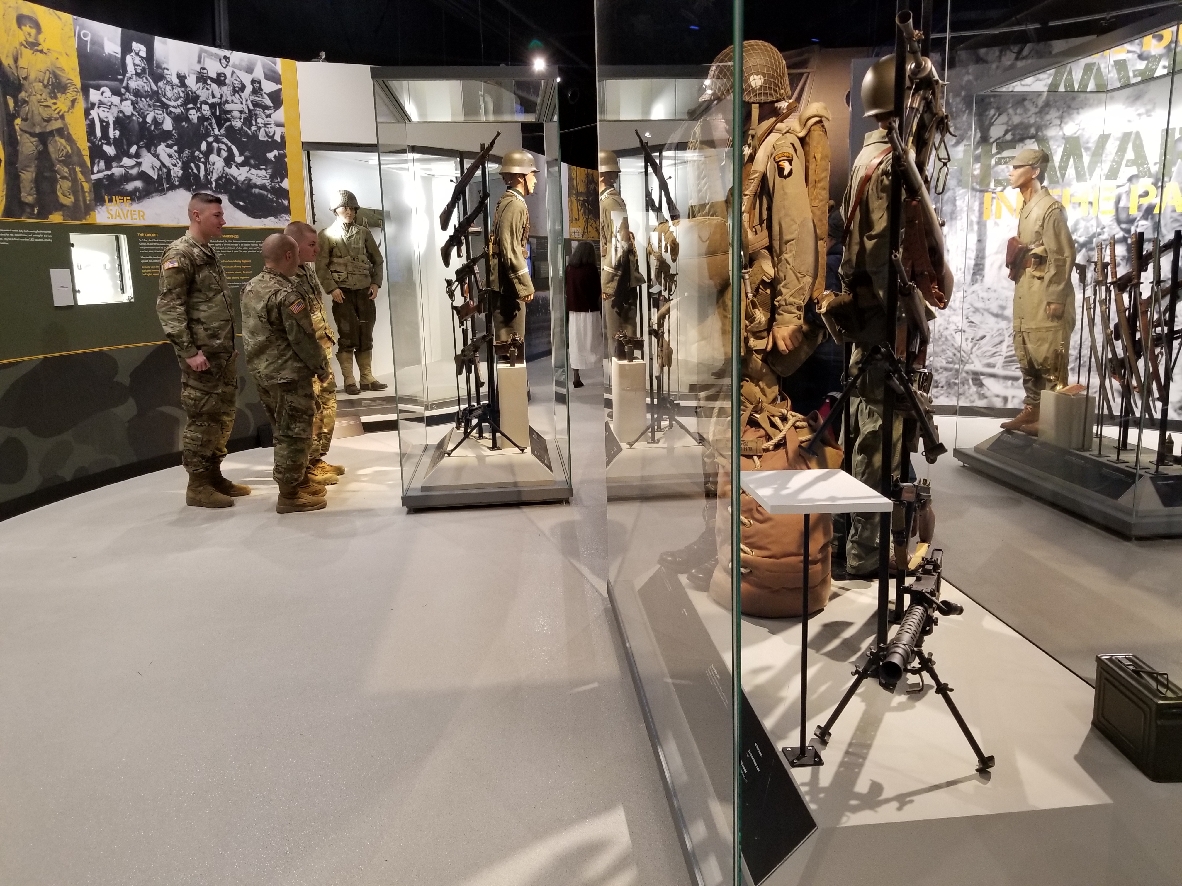 Interior of Don F. Pratt Museum