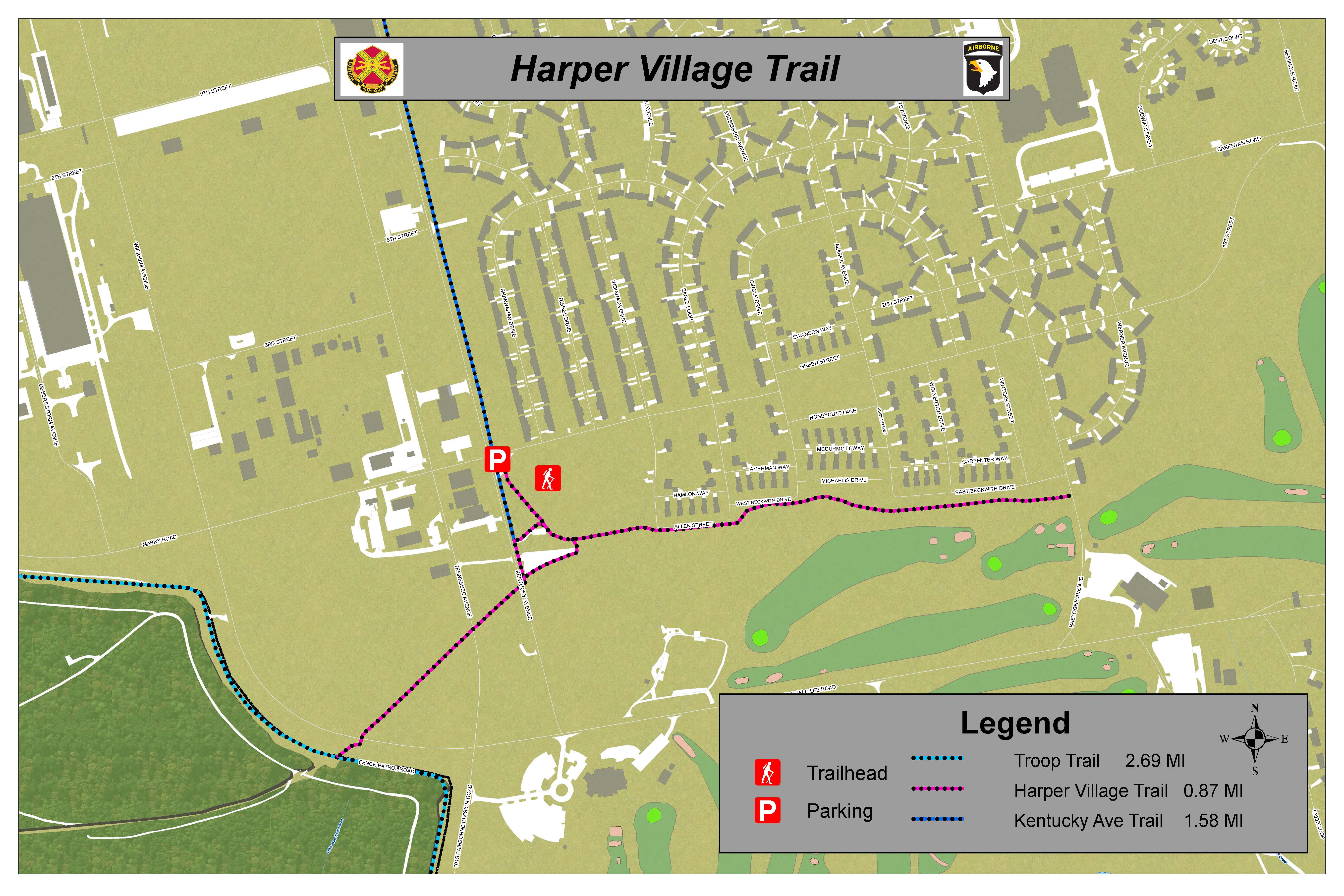 Harper Village Trail FORT CAMPBELL
