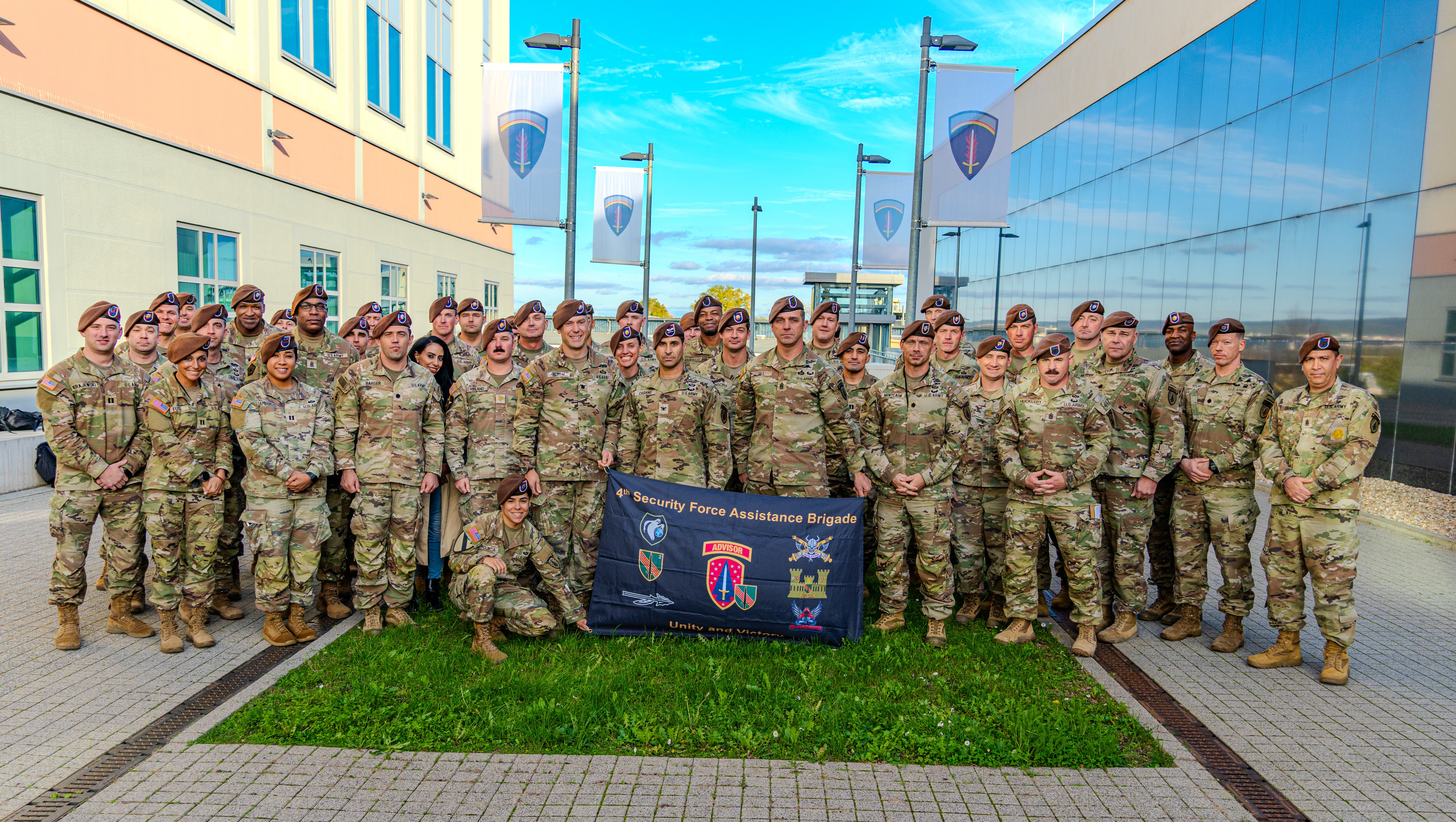 4th SFAB Advisors gather in Wiesbaden with USAREUR-AF & key stakeholders to strategize Security Force Assistance across Europe