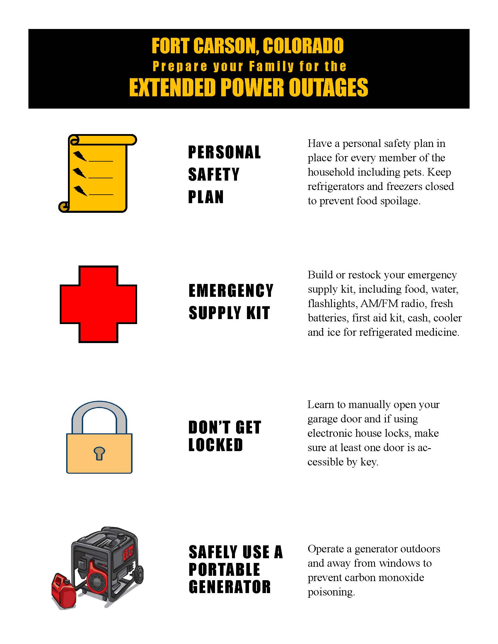 Power Outage Tips