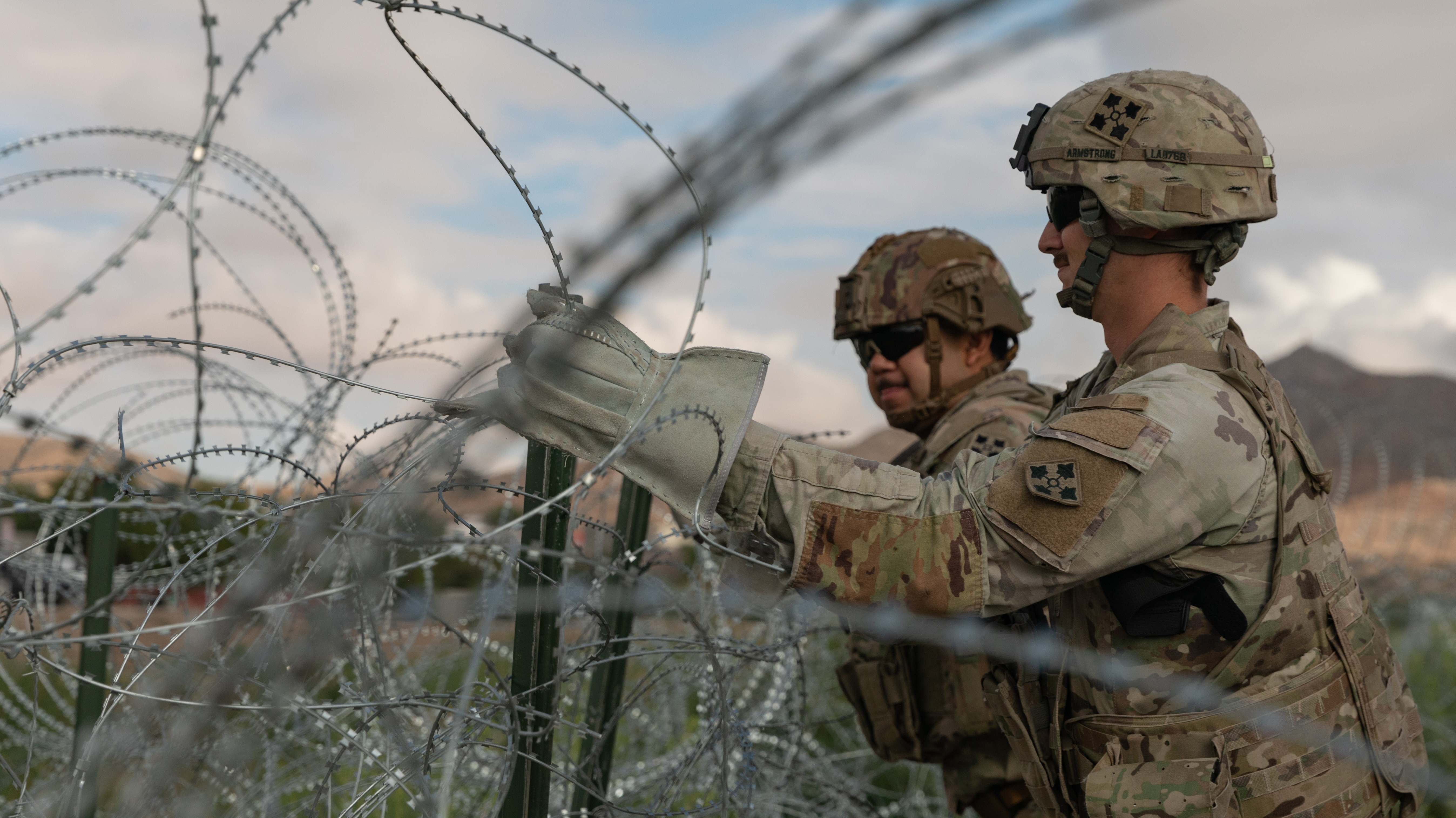 1-41 Infantry supports southern border mission