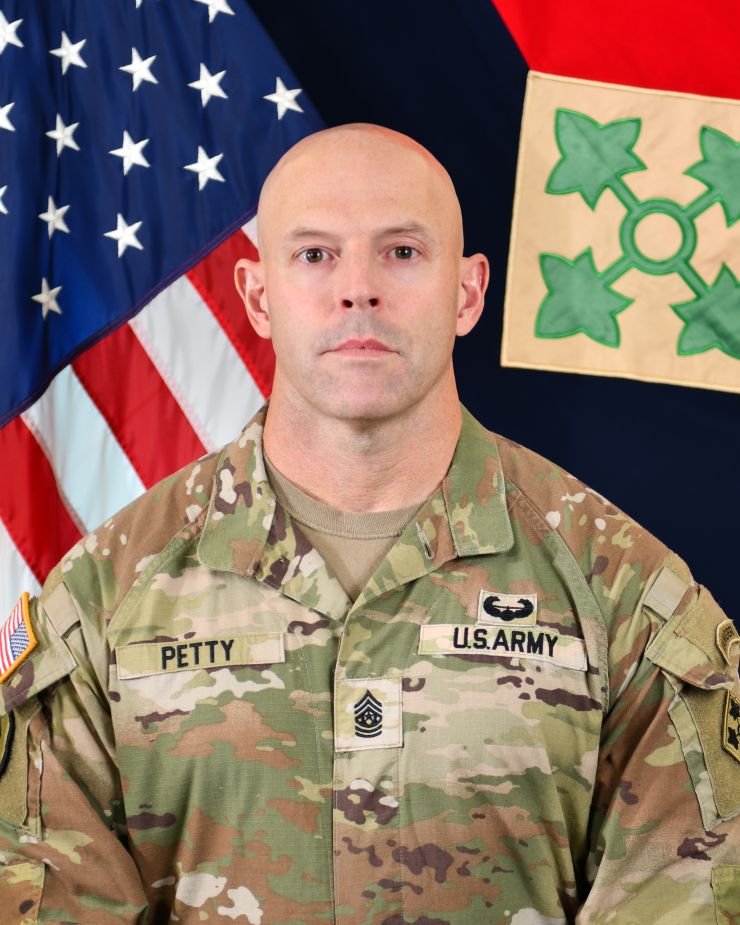 Command Sgt. Maj. Alex Kupratty