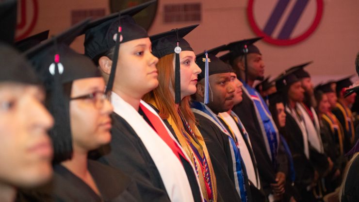 92 receive college diplomas