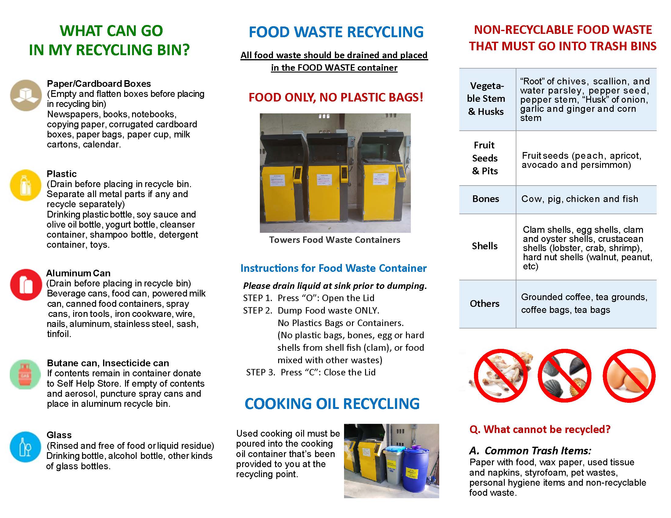 USAG Daegu Recycling Program Brochure Summer 2020
