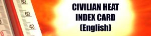 Civilian Heat Stress Card English