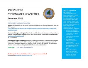 Spring Stormwater Newsletter