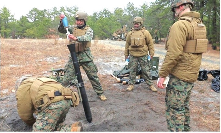 JB MDL- 2 BN 25 Marines, Weapons Company Mortars, 6 December 2025