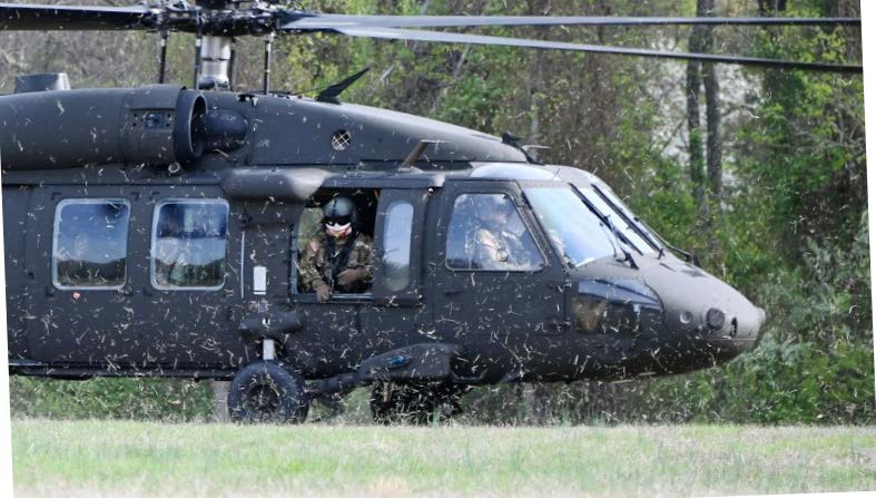 Joint Base McGuire-Dix-Lakehurst- ROTC. TAC 03 air assault training. April 25, 2025