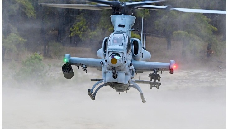 JB MDL - Marine unit HMLA 773 aerial gunnery missions, 09 January 2026