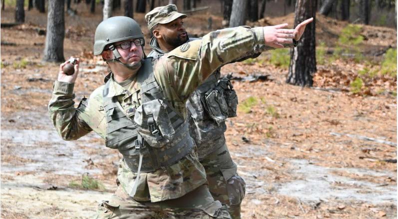 JB MDL – 462nd TRANS BN – Range 03 – Hand Grenade Instruction – 6 March 2025