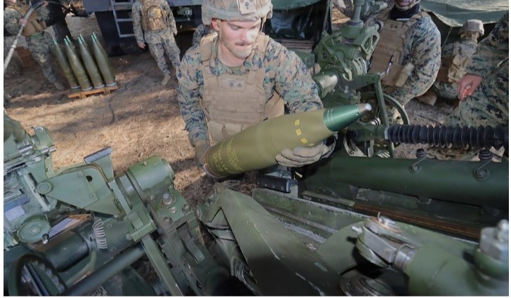 JB MDL- USMC CALFEX, Artillery Support, 21 March 2026