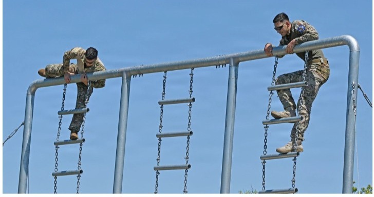NJARNG 2026 Best Warrior Competitors Tackle Obstacle Course at JB MDL, 5 May 2026