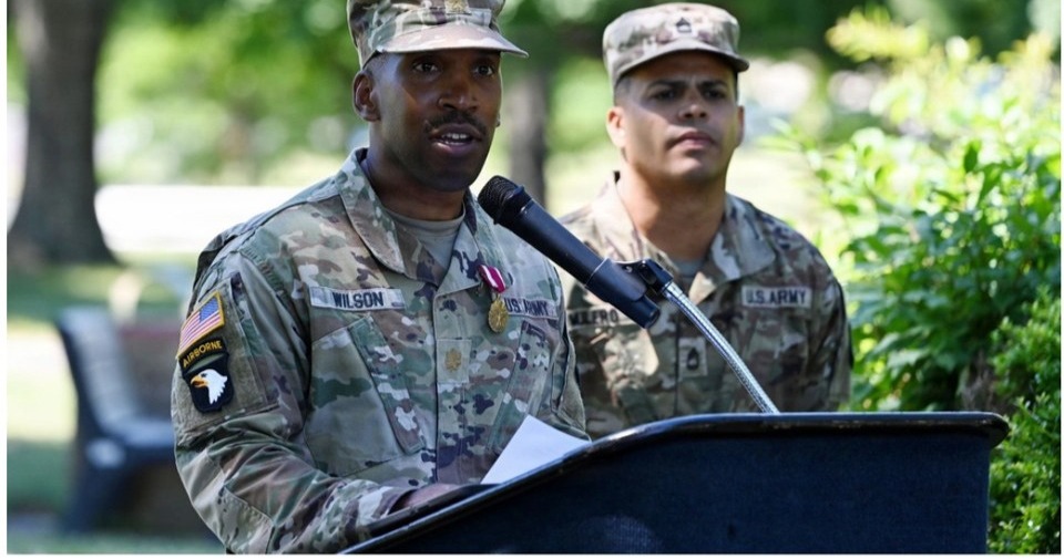 Outgoing Commander Delivers Farewell Remarks at JB MDL ASA Fort Dix Ceremony, 24 June 2026