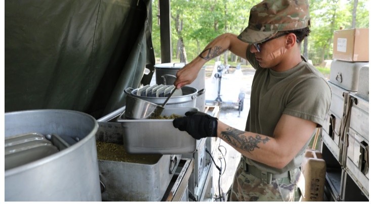 795th Field Feeding Teams brings their culinary skills to QLLEX, 3 JUNE 2025
