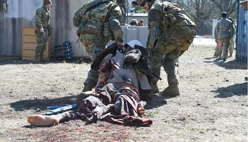 Joint Base McGuire-Dix-Lakehurst. 8th MEDICAL BRIGADE MSTC Combat Lifesaver Course. “Best Warrior” - 7 March 2025.