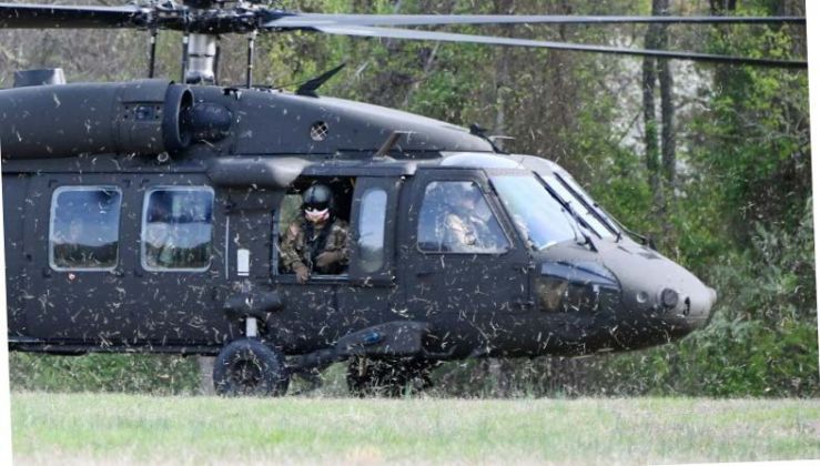 Joint Base McGuire-Dix-Lakehurst- ROTC. TAC 03 air assault training. April 25, 2025