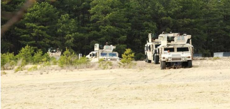 JB MDL- 2 BN 25 Marines, Convoy Live Fire, 4 April 2025