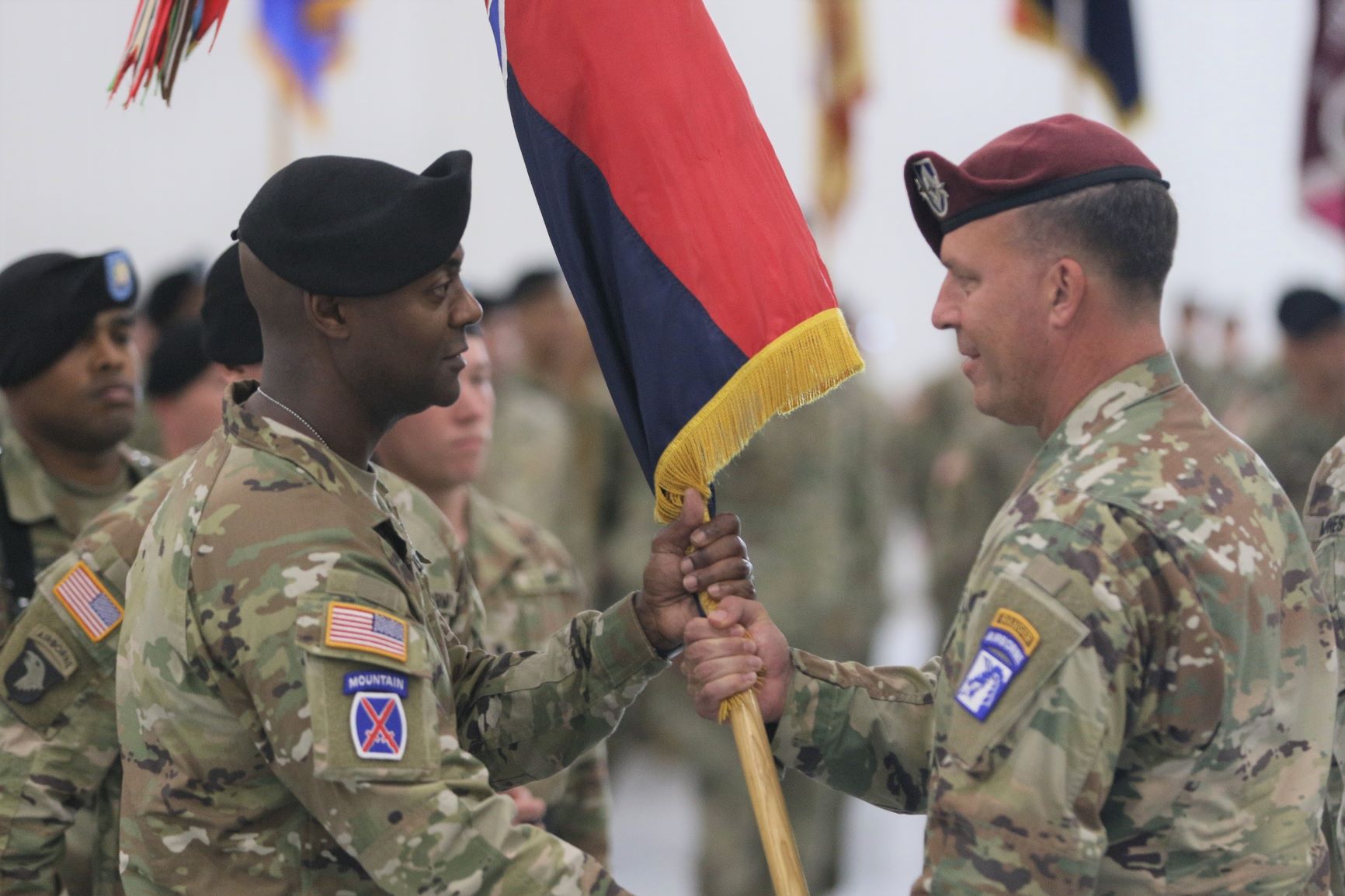 10th Mountain Division change of command - Beagle wb.jpg