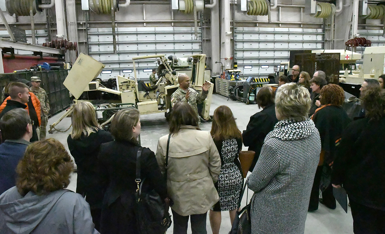 210th BSB Motor Pool demonstration wb.jpg