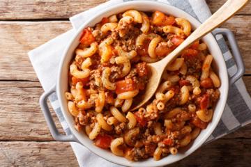 Chili Tomato Macaroni dish