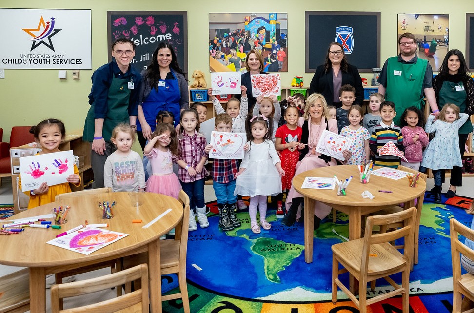 Jill Biden with CYS students.jpg