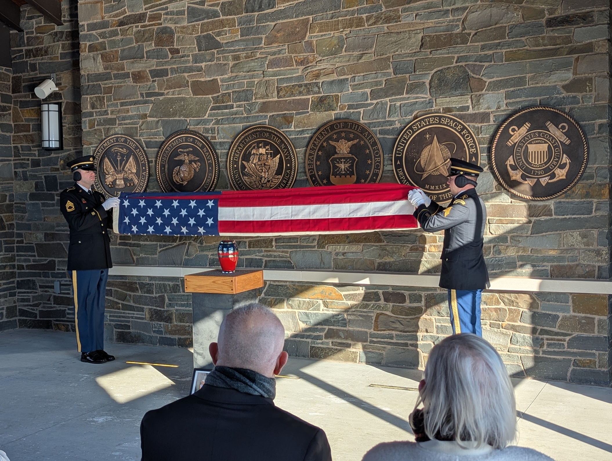 military burial honors for Vietnam veteran