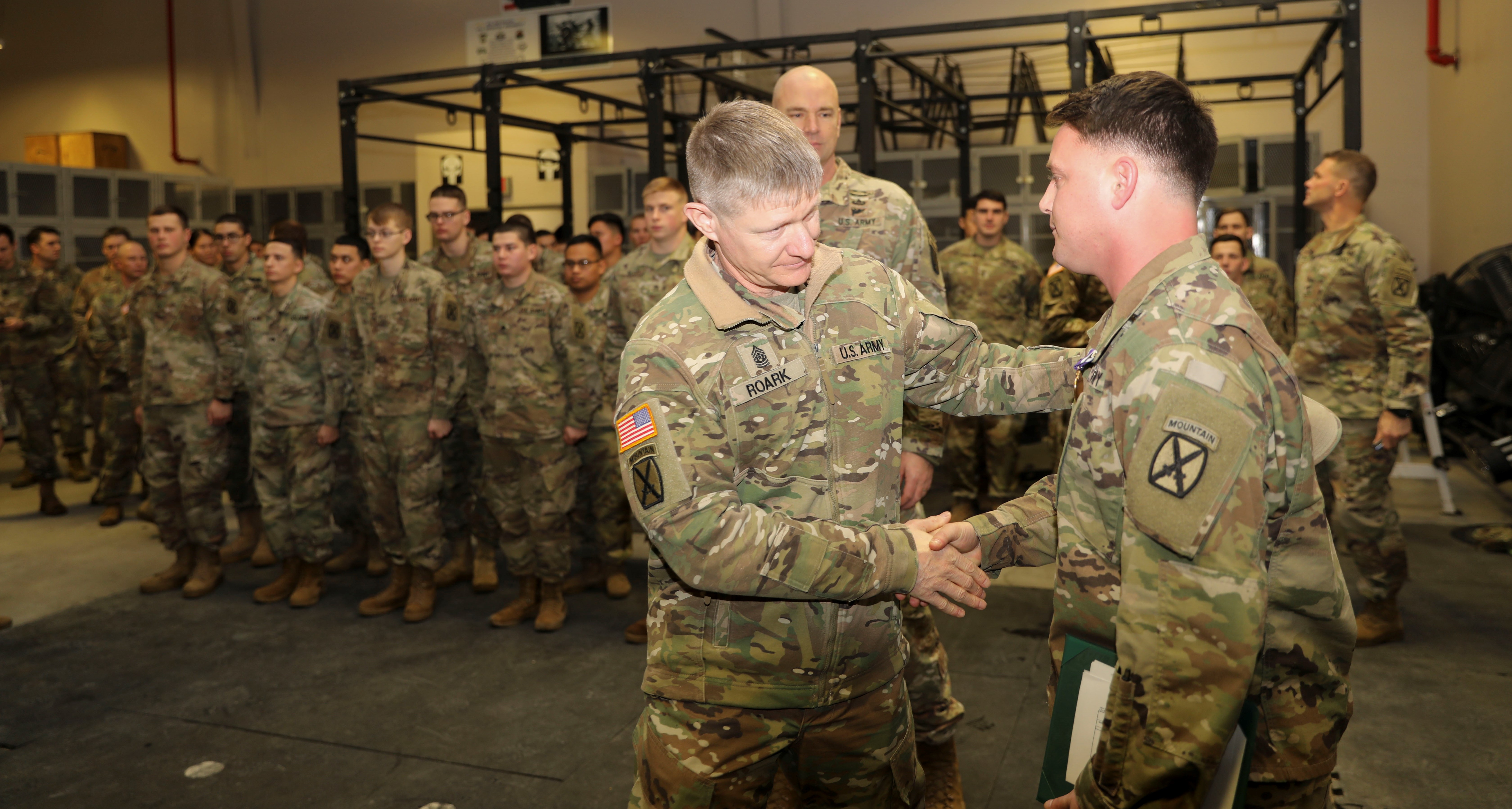 CSM Roark with troops.jpg