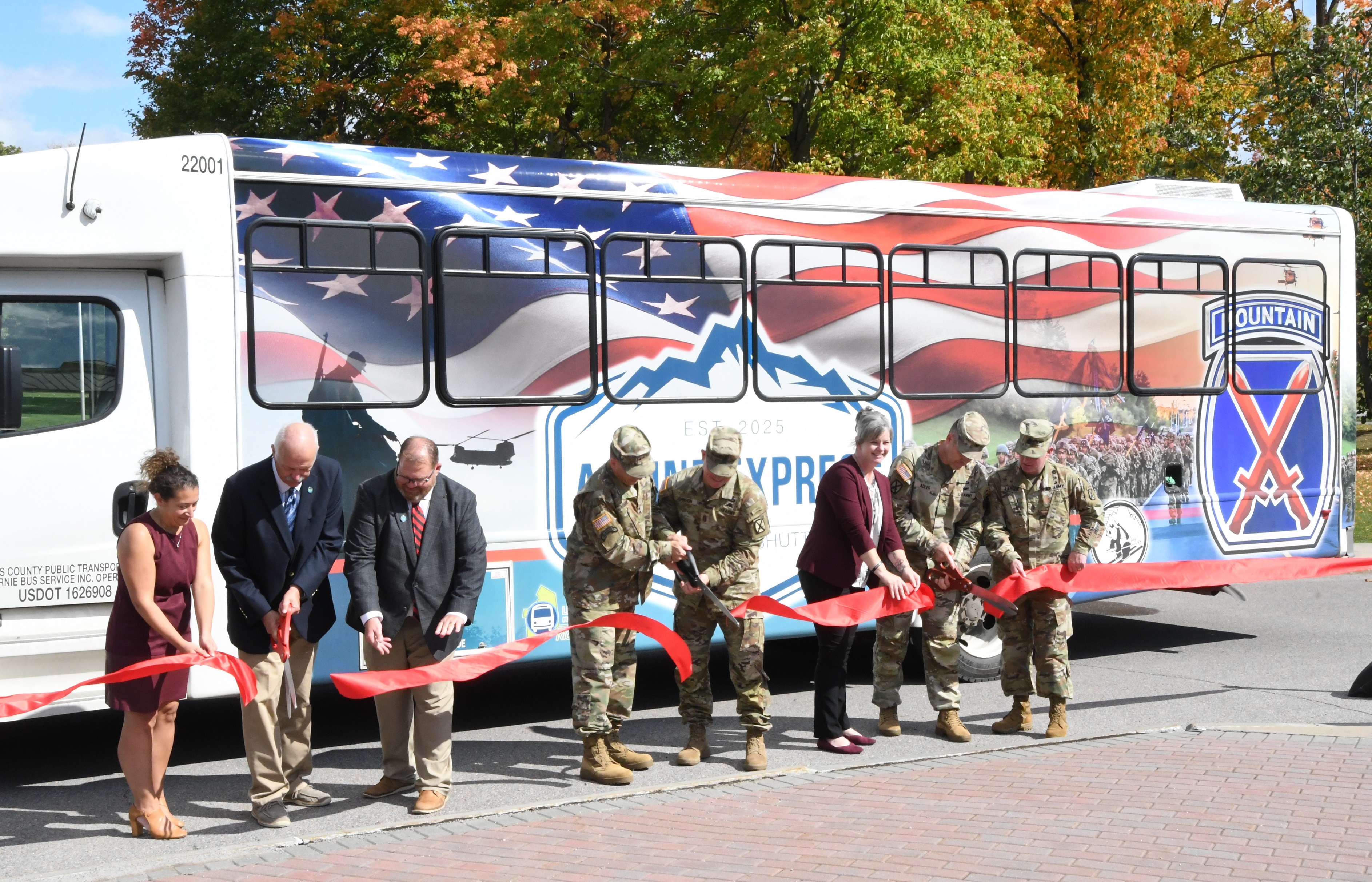 Alpine Express Ribbon Cutting