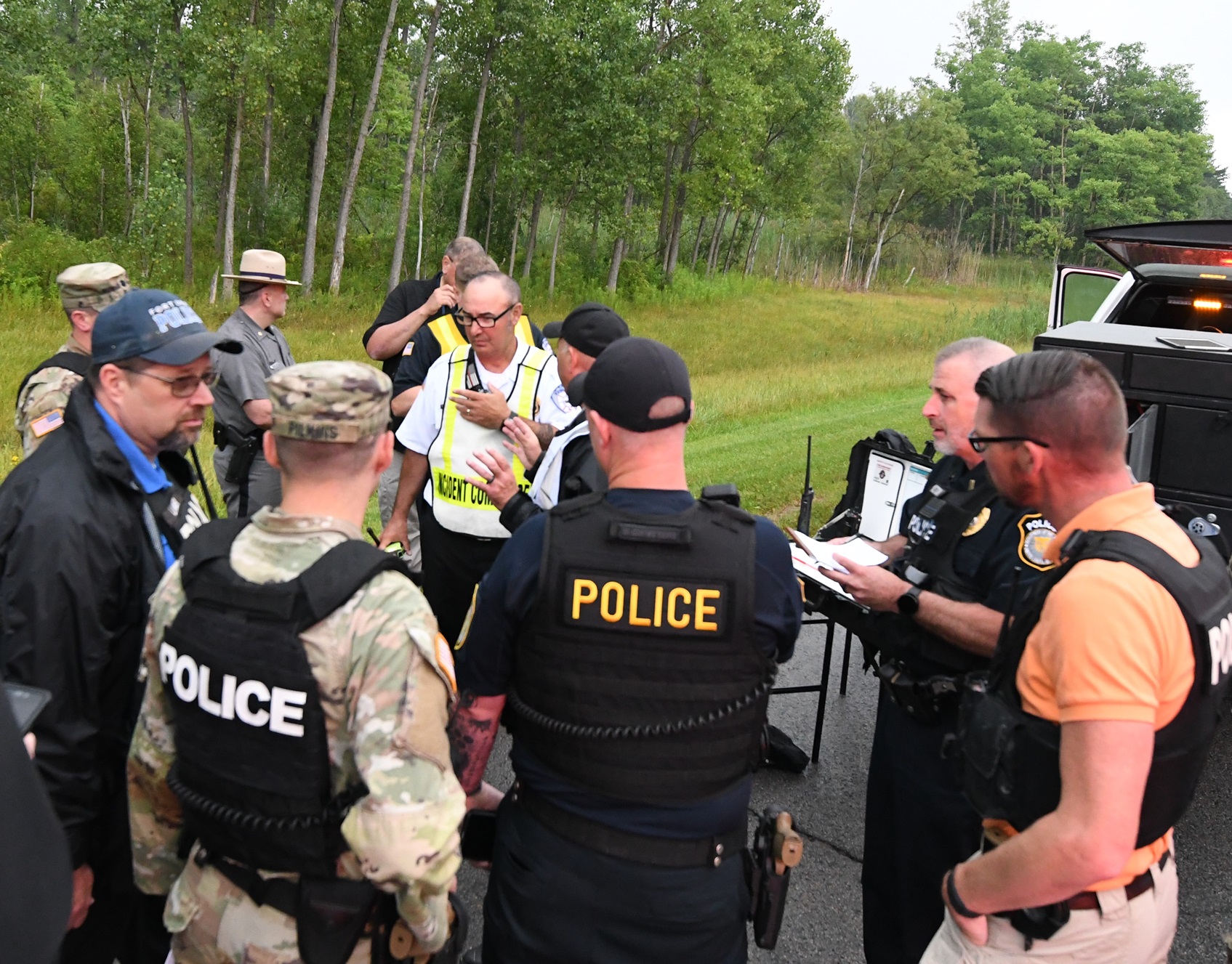Fort Drum and local agencies test emergency response during exercise.