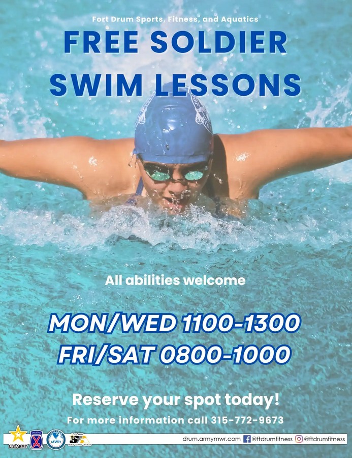 Soldier Swim Lessons