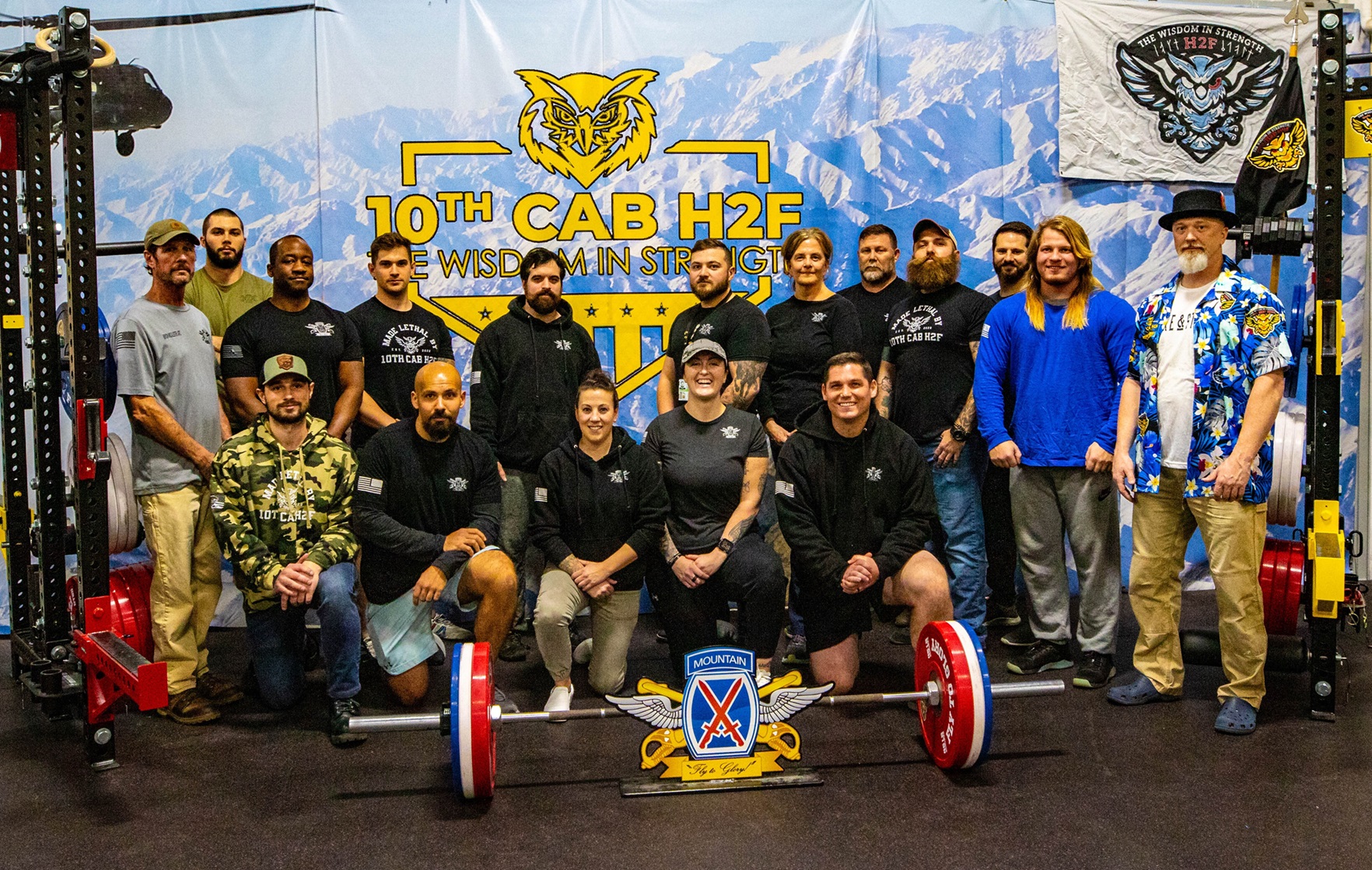 H2F team members pose for photo.
