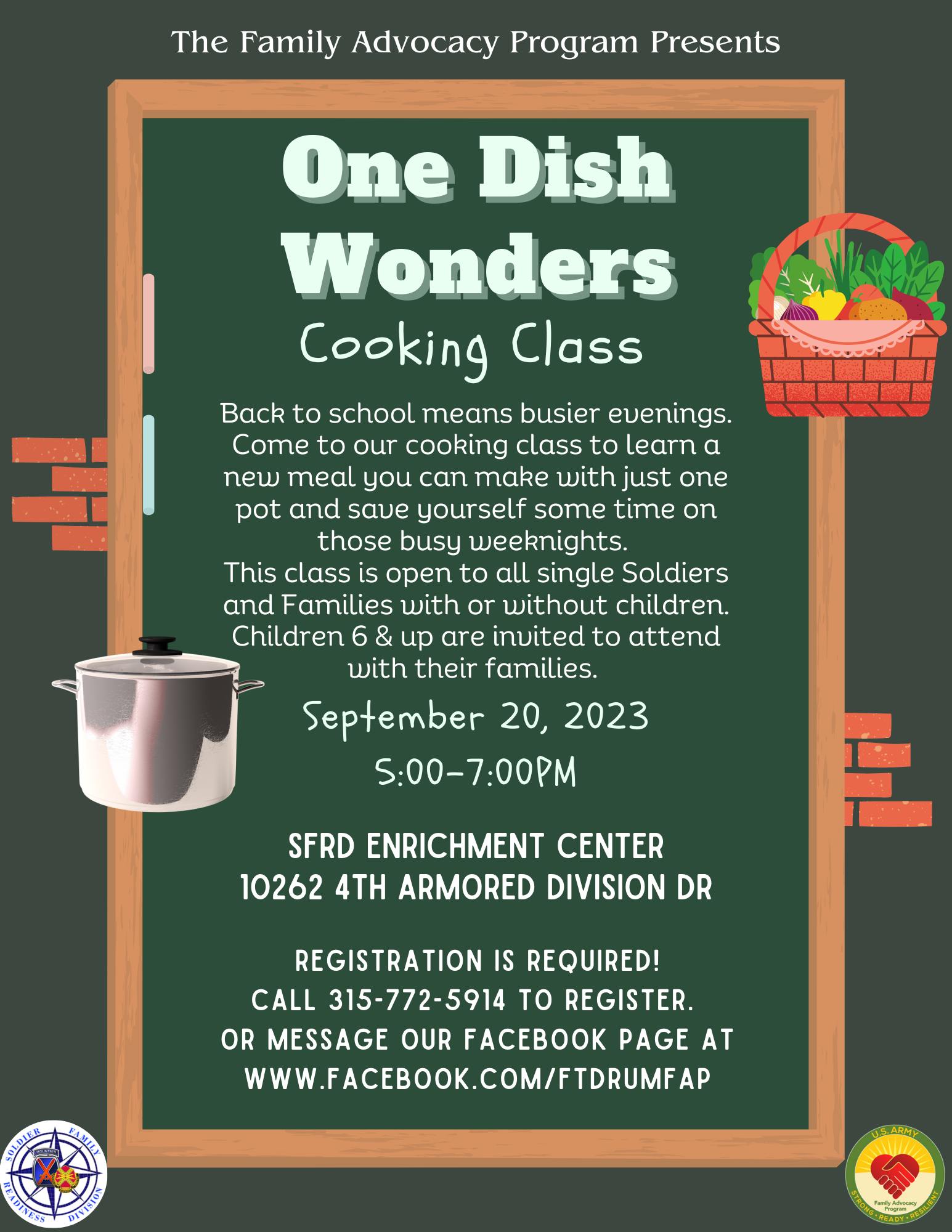 One Dish Wonders - Sept. 20.jpg