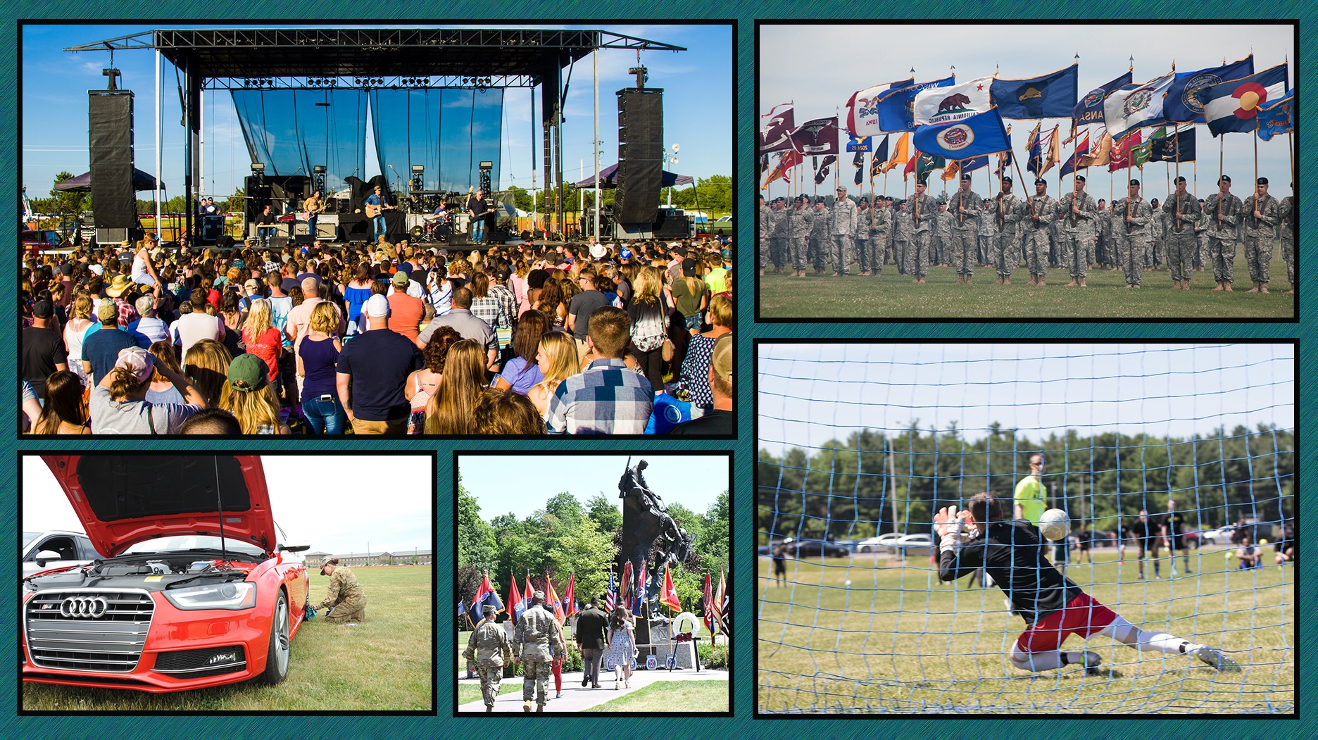 Mountainfest 2024 graphic with montage of images