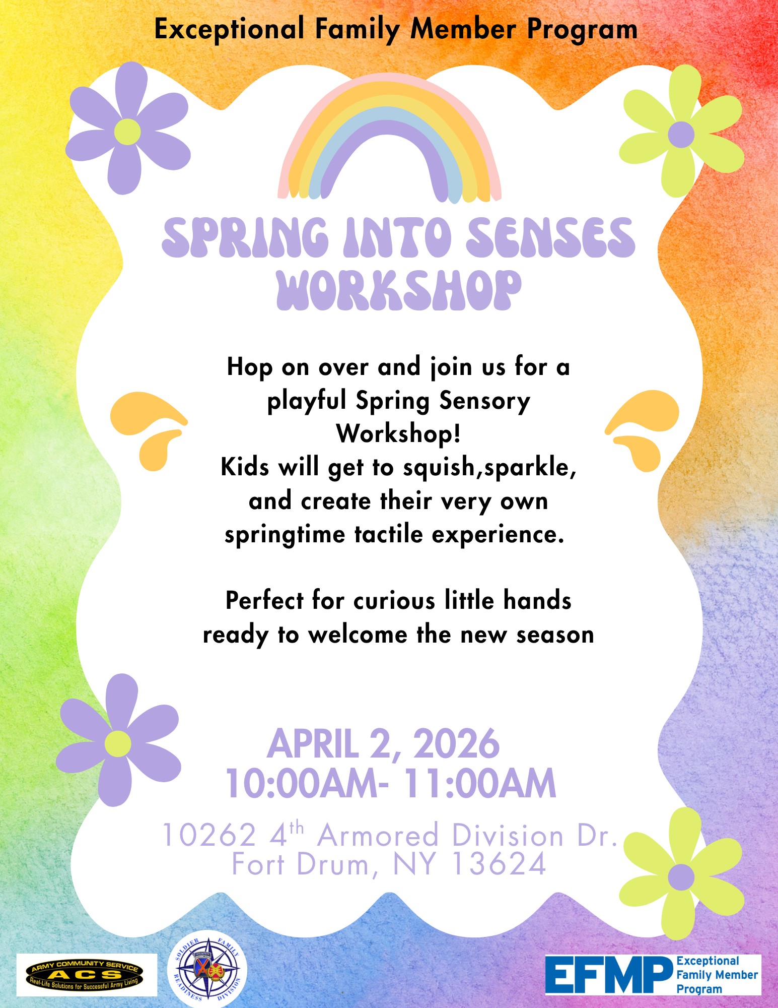 EFMP Spring Into Senses