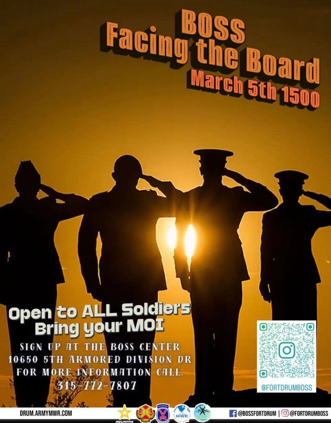 BOSS Facing the board