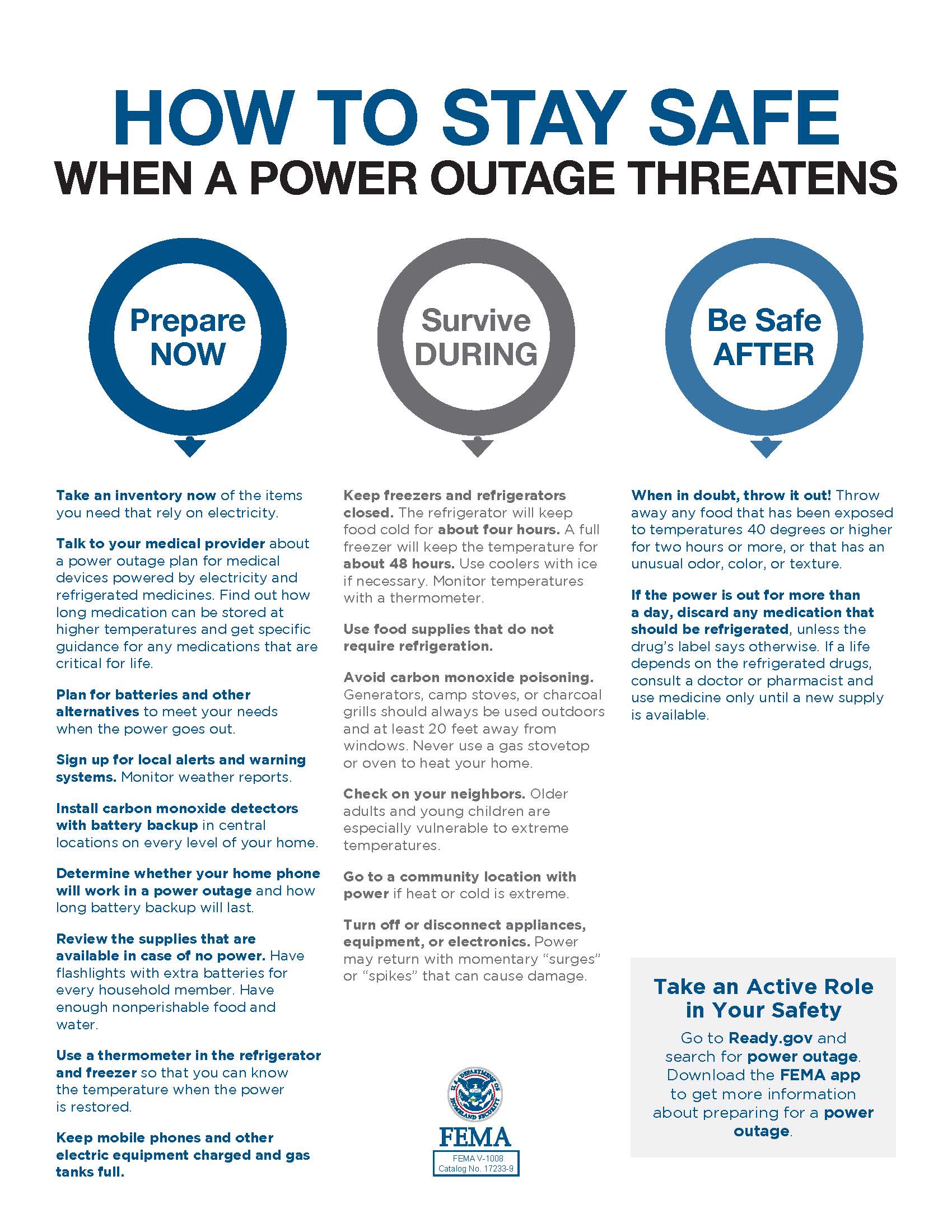 Staying safe during a power outage: Infographic - The Weather Network